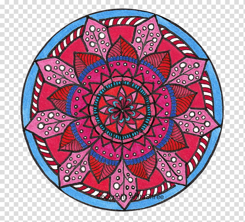 Floral Circle, Gratitude, Mandala, Affirmations, Visual Arts, Drawing, Kaleidoscope, Poster transparent background PNG clipart