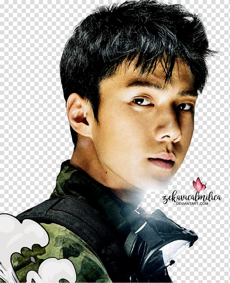 EXO Sehun The Power Of Music, man wearing green and black shirt transparent background PNG clipart