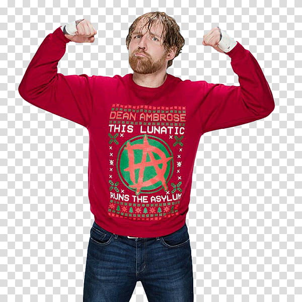 Dean Ambrose Ugly Christmas Sweather  transparent background PNG clipart