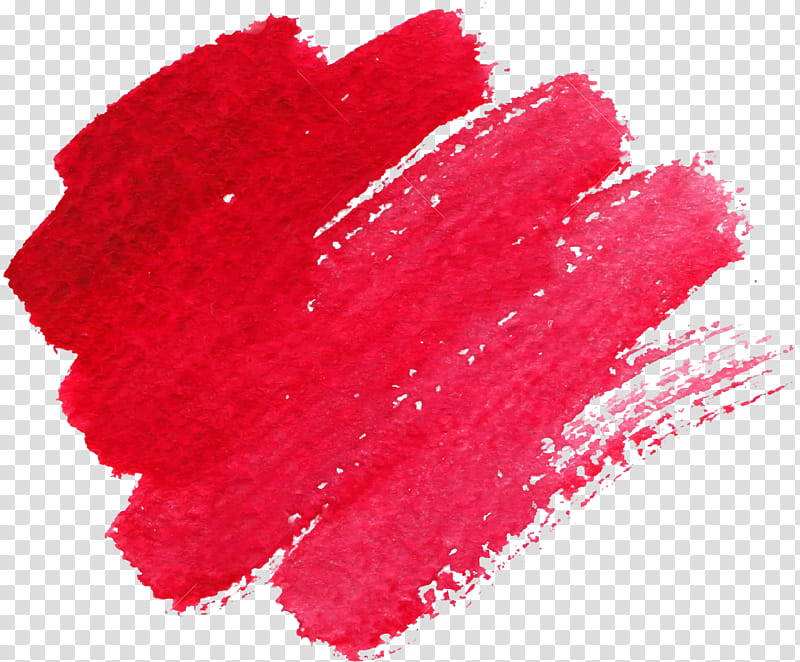 Mancha de pintura, red paint transparent background PNG clipart