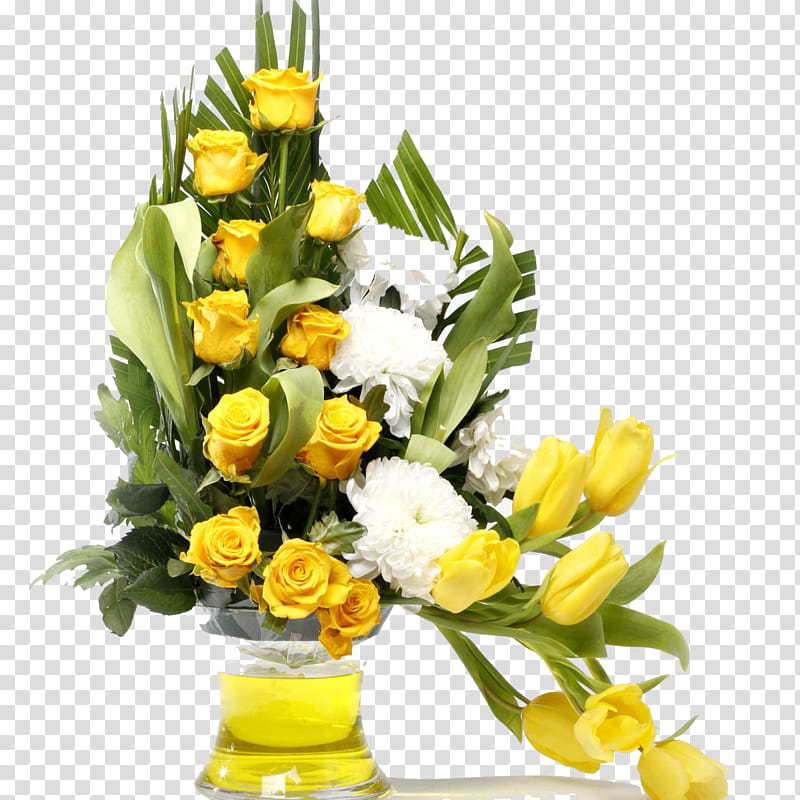 Floral Flower, Floral Design, Cut Flowers, Flower Bouquet, Plants, Floristry, Flower Arranging, Yellow transparent background PNG clipart