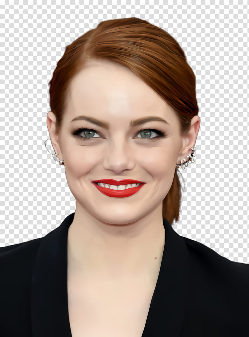 Eye, Emma Stone, Actress, Beauty, Screen Actors Guild Award, Hair, Red Hair, Human Hair Color transparent background PNG clipart