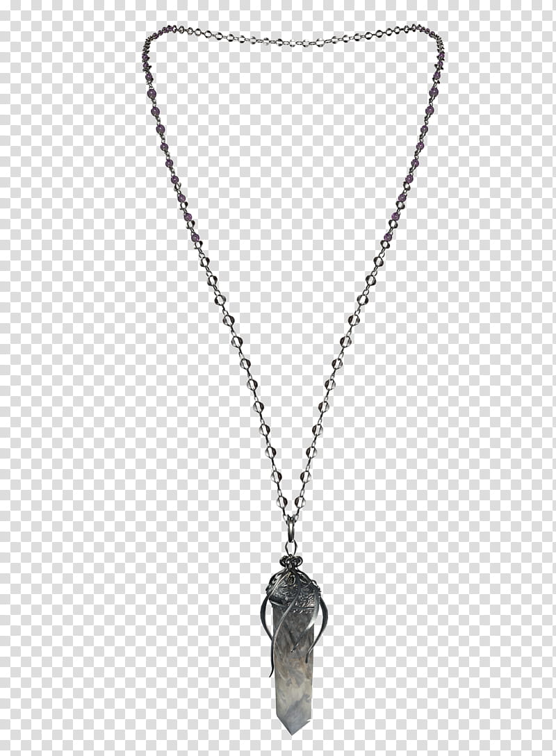 Silver Crystal Gem Necklace Updated Transparent Background Png Clipart Hiclipart - crystal amulet roblox