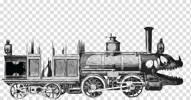 vehicle steam engine transport locomotive train, Rolling , Railroad Car transparent background PNG clipart
