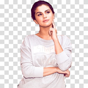 Selena Gomez, 3 transparent background PNG clipart thumbnail