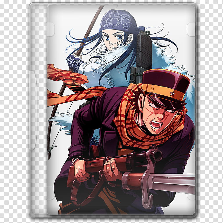 Anime  Spring Season Icon , Golden Kamuy, v, soldier anime case transparent background PNG clipart