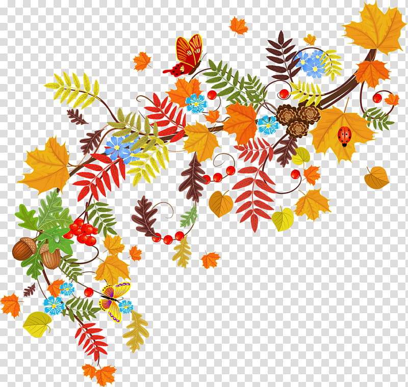 Autumn Branch, Royaltyfree, Leaf, , Encapsulated PostScript, Color, Plant, Wildflower transparent background PNG clipart