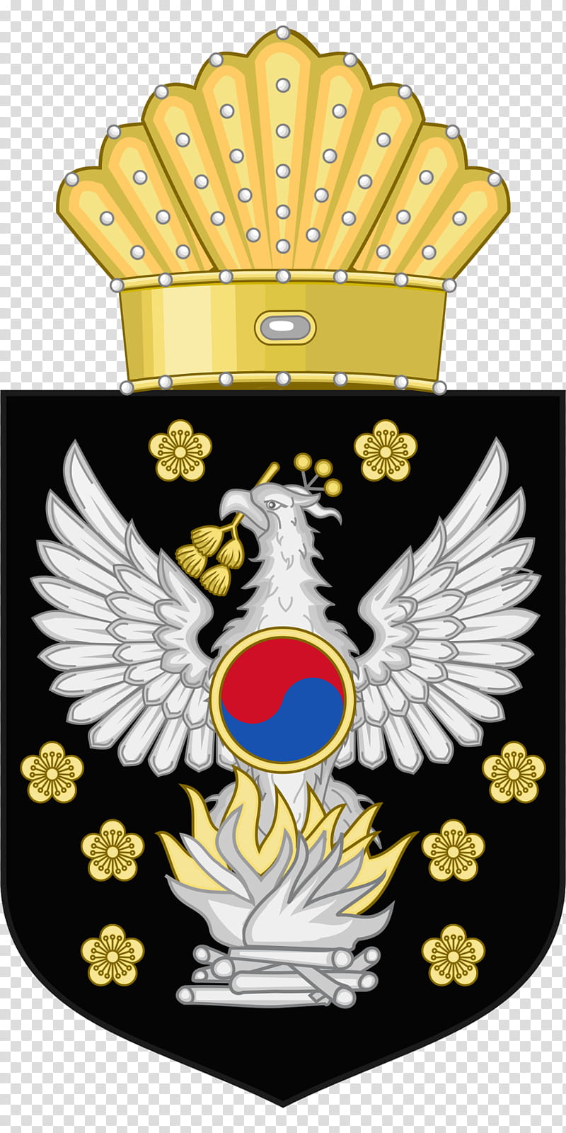 Korean, Korean Empire, Coat Of Arms, Crest, Heraldry, Imperial Seal Of Korea, South Korea, Joseon transparent background PNG clipart