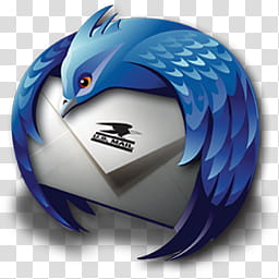 Mozilla Icon Set, Thunderbird_ transparent background PNG clipart