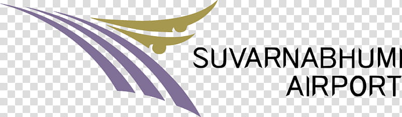 Suvarnabhumi Airport Text, Trat Airport, Don Mueang International Airport, Logo, Bangkok, Thailand, Purple, Violet transparent background PNG clipart