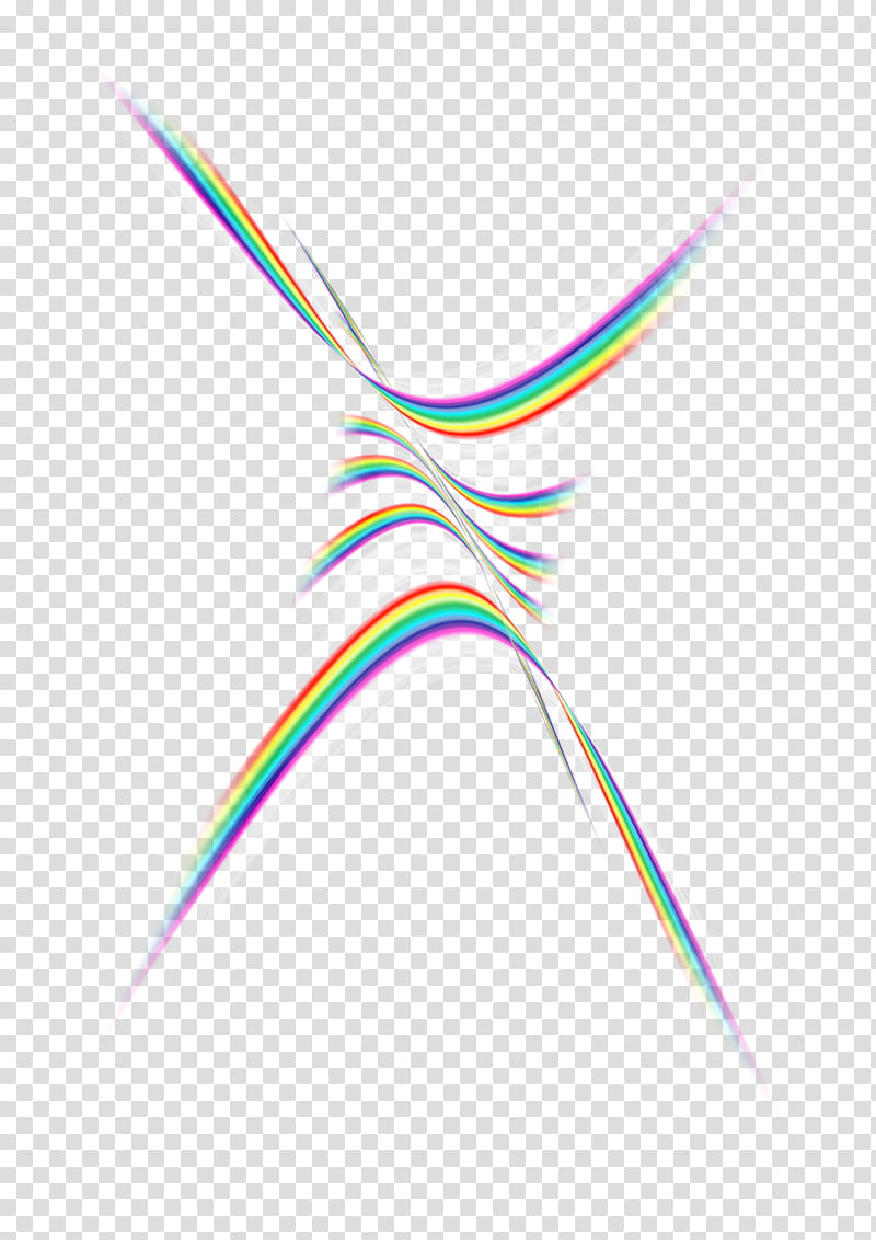 rainbow stripe, rainbow line illustration transparent background PNG clipart