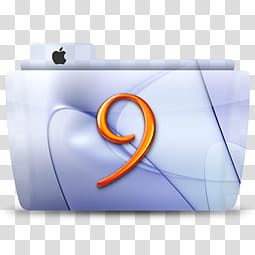 Colorflow   sa System, blue Apple folder transparent background PNG clipart