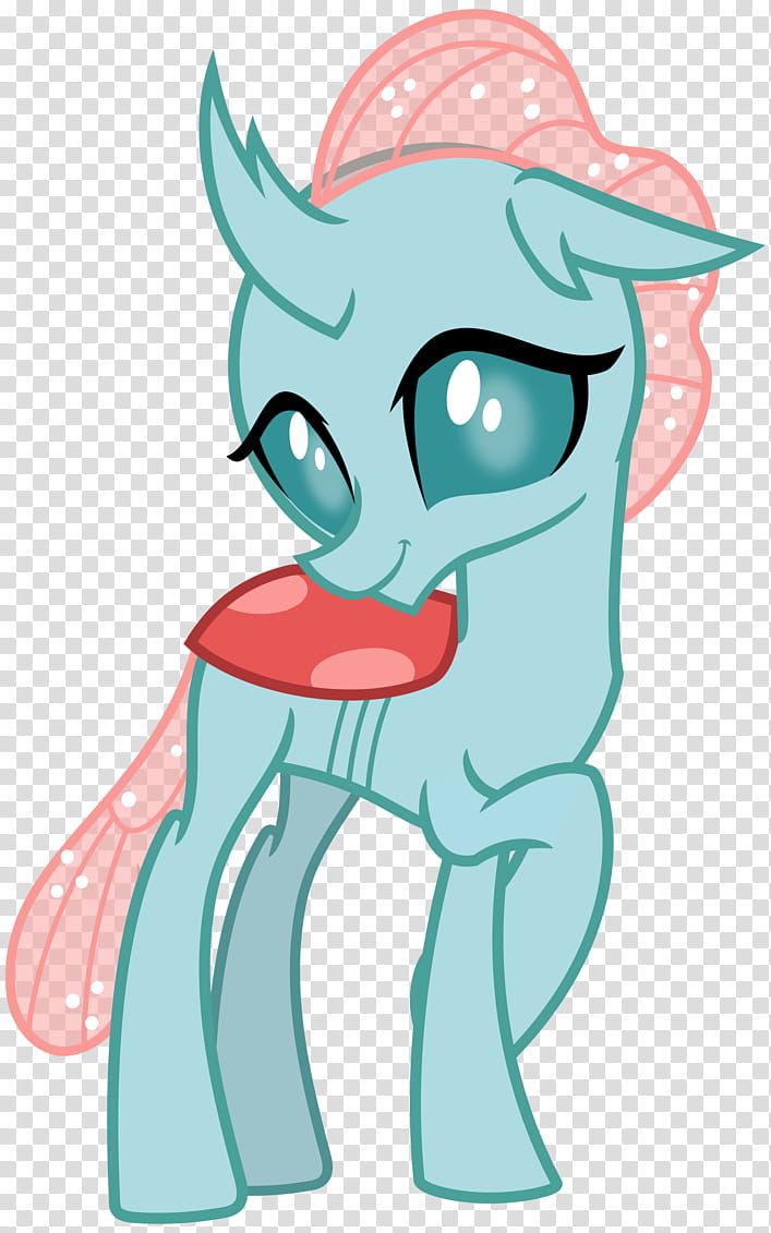 Ocellus the Changeling, teal My Little Pony character illustration transparent background PNG clipart
