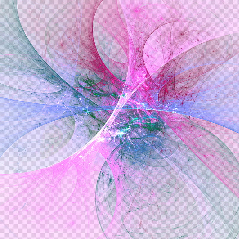 Fractal  Nebular, pink and purple transparent background PNG clipart