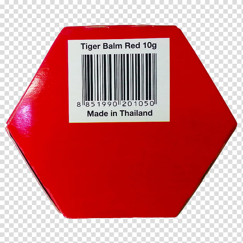 Tiger, Tiger Balm, Thailand, Topical Medication, Angle, Ounce, Neck, Shoulder, Red transparent background PNG clipart