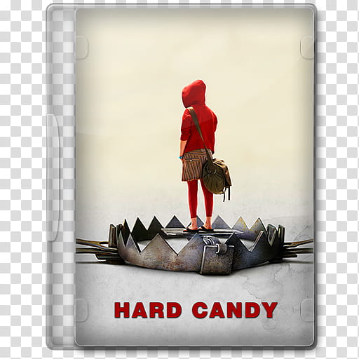 DVD Icon , Hard Candy (), woman carrying sling bag with text overlay folder transparent background PNG clipart