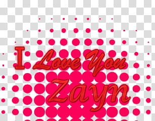Texto I Love Yoy Zayn transparent background PNG clipart
