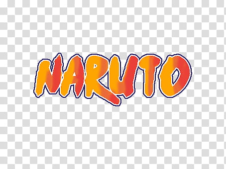 letra naruto, Naruto logo transparent background PNG clipart
