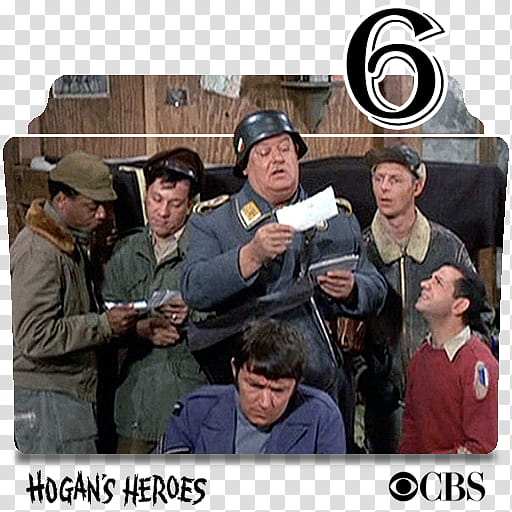Hogan Heroes series and season folder icons, Hogan's Heroes S ( transparent background PNG clipart