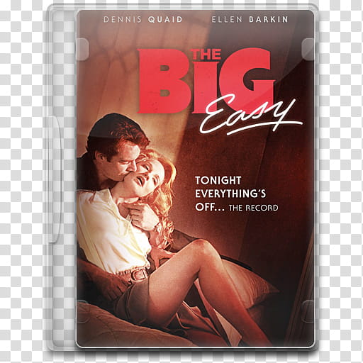 Movie Icon Mega , The Big Easy, The Big Easy DVD case transparent background PNG clipart