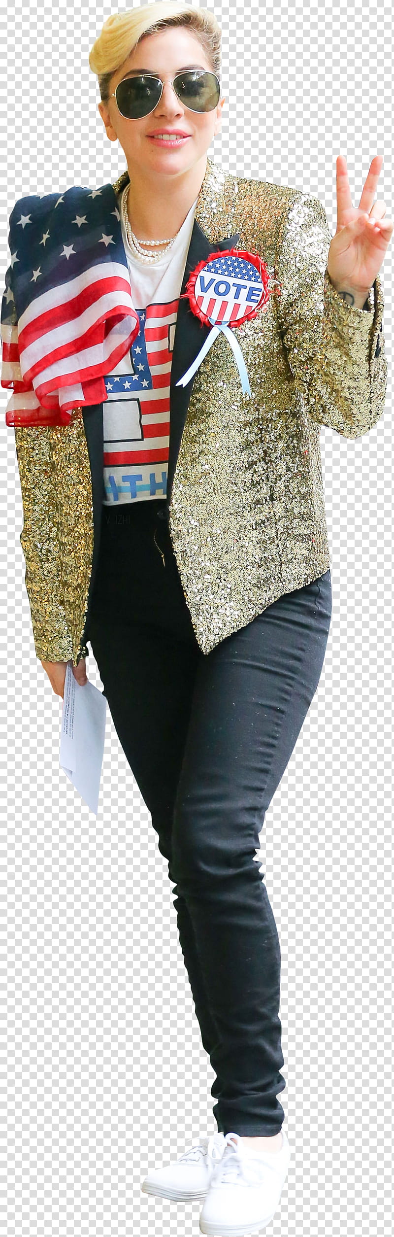 Lady Gaga ,  transparent background PNG clipart