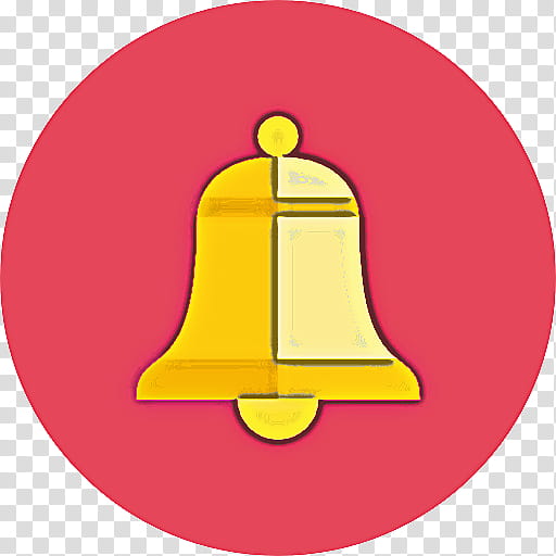 bell yellow ghanta handbell magenta, Circle, Hat, Games transparent background PNG clipart