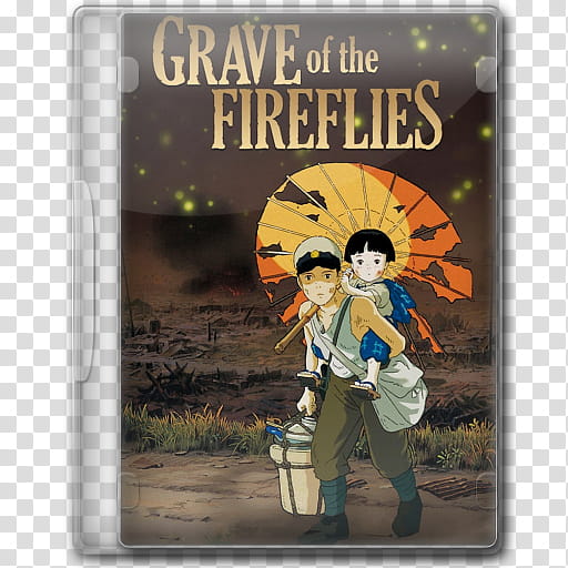the BIG Movie Icon Collection G, Grave of the Fireflies transparent background PNG clipart