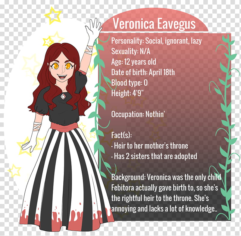 Reference: Veronica Eavegus transparent background PNG clipart