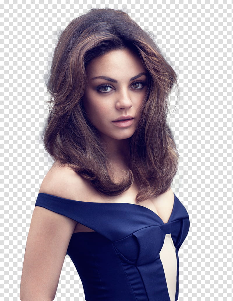 Mila Kunis transparent background PNG clipart