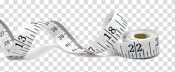 Measure, white measuring tape transparent background PNG clipart