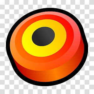 D Cartoon Icons II, Microsoft Anti Spyware, round orange icon transparent background PNG clipart