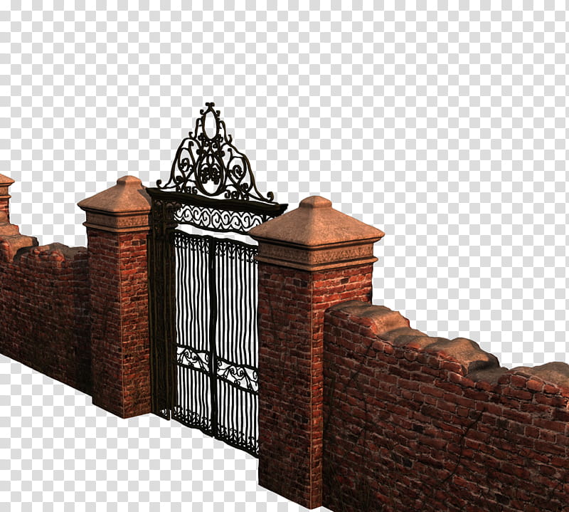 Gate , black steel gate illustration transparent background PNG clipart