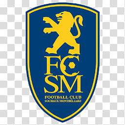 Team Logos, Football Club Sochaux Montbeliard logo transparent background PNG clipart