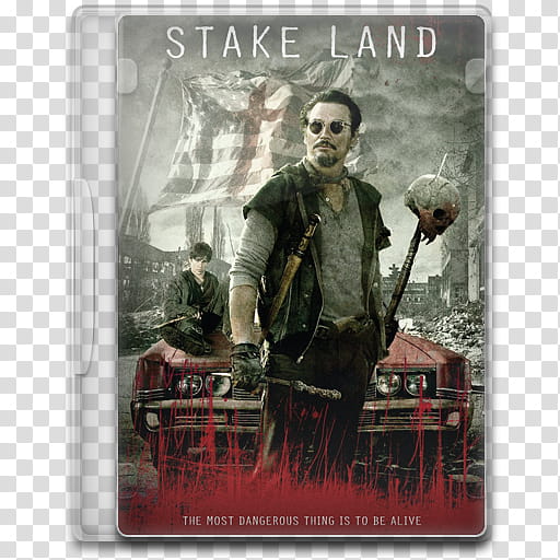 Movie Icon Mega , Stake Land, Stake Land disccase transparent background PNG clipart