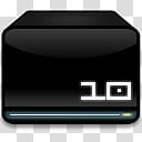 Darkness icon, Hard Drive , square black illustration transparent background PNG clipart