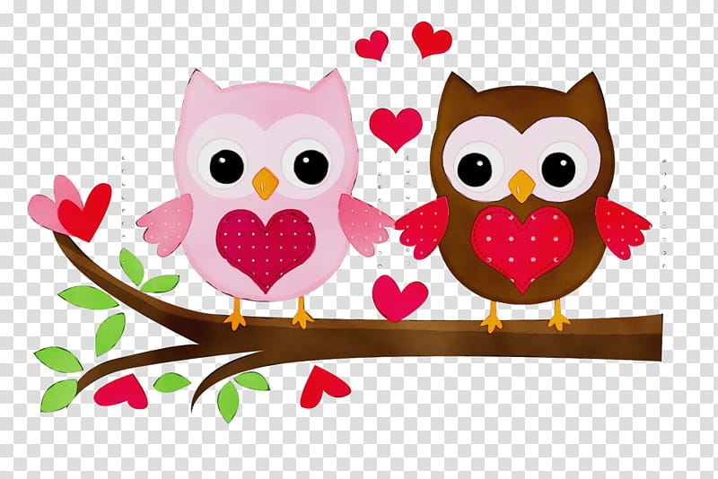 Owl Drawing Silhouette Blog Painting, Watercolor, Wet Ink, Cute Owl Pink,  Cartoon, Branch, Bird Of Prey, Plant transparent background PNG clipart |  HiClipart