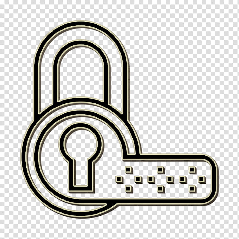 Password icon Programming icon Access icon, Lock, Padlock, Hardware Accessory transparent background PNG clipart