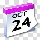 WinXP ICal, October  date calendar transparent background PNG clipart