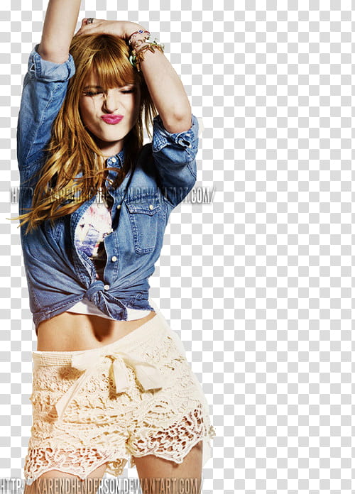 Bella Thorne sorpresa transparent background PNG clipart