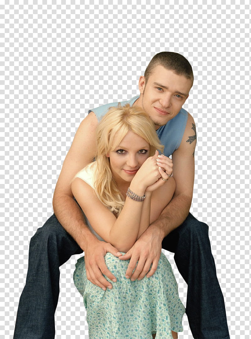 Justin Timberlake y Britney Spears transparent background PNG clipart