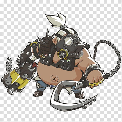 Icons Heroes Overwatch, Roadhog-Chopper transparent background PNG clipart