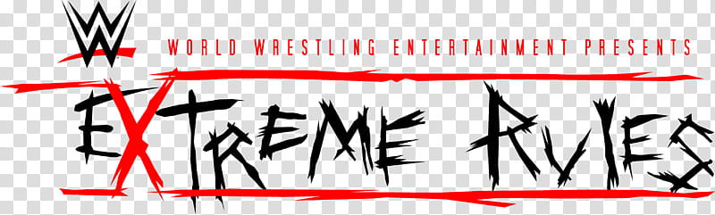 Extreme Rules WWE Logo  transparent background PNG clipart