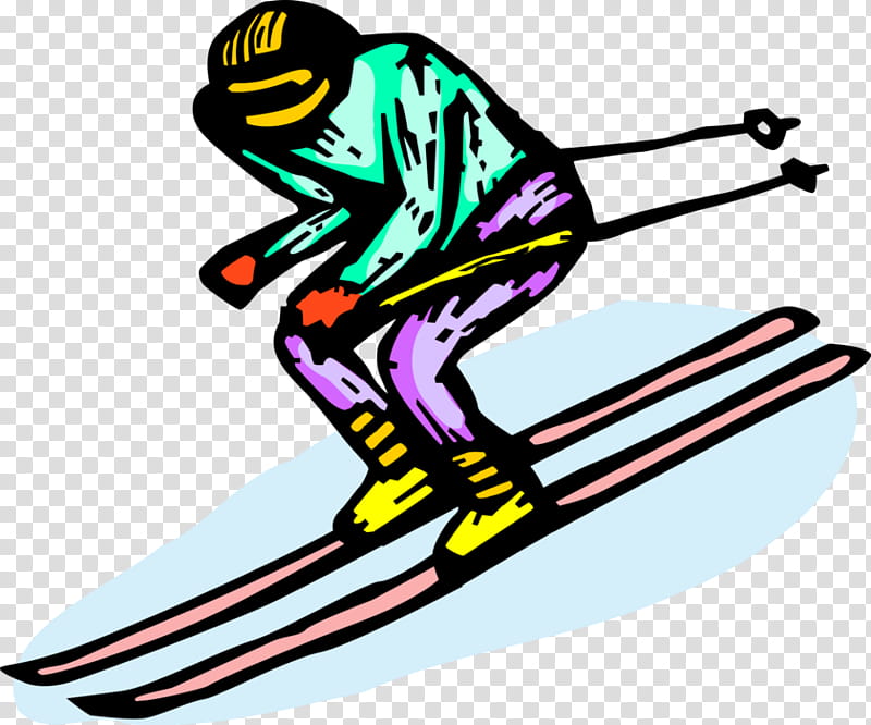 Skiing Ski Pole, Ski Poles, Skier, Sports Equipment, Line, Headgear, Recreation, Ski Equipment transparent background PNG clipart