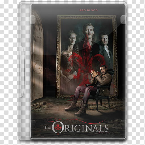 TV Show Icon , The Originals, The Originals DVD case transparent background PNG clipart