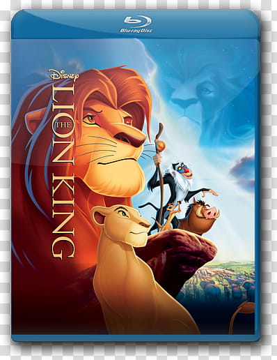 Disney Blu Ray Cover Icon , lionking transparent background PNG clipart