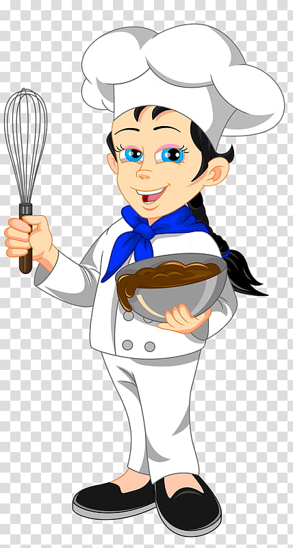 Chef, Kitchen, Restaurant, Menu, Cook, Food, Tennis Racket, Cartoon transparent background PNG clipart