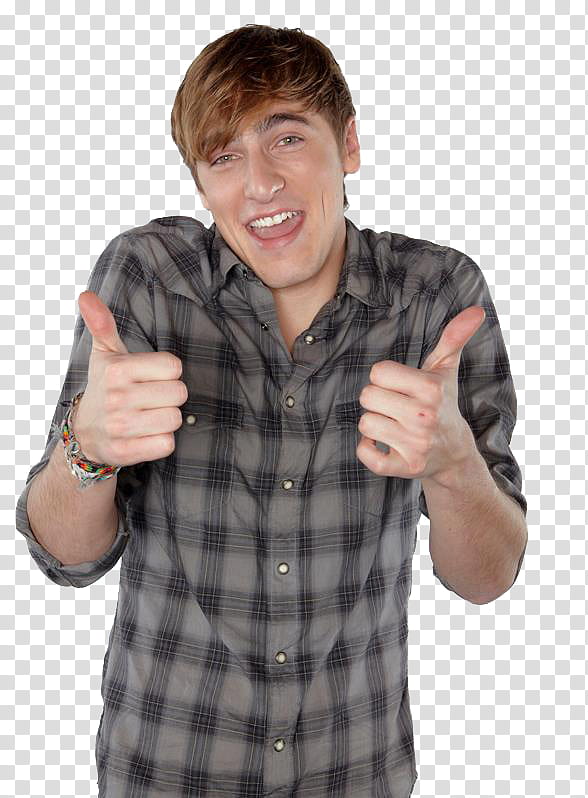 Kendall Schmidt HQ, man wearing black and gray sport shirt transparent background PNG clipart