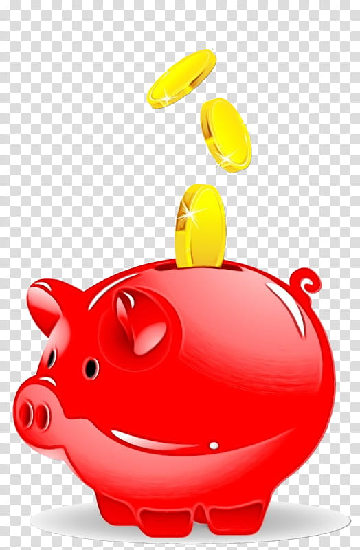 Piggy Bank, Coin, Saving, Money, Banknote, Money Bag, Yellow, Money Handling transparent background PNG clipart