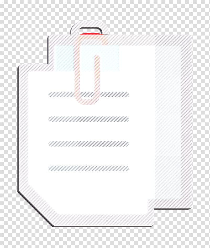 files and folders icon Attach icon Web Design icon, White, Text, Line, Rectangle, Logo, Material Property, Technology transparent background PNG clipart