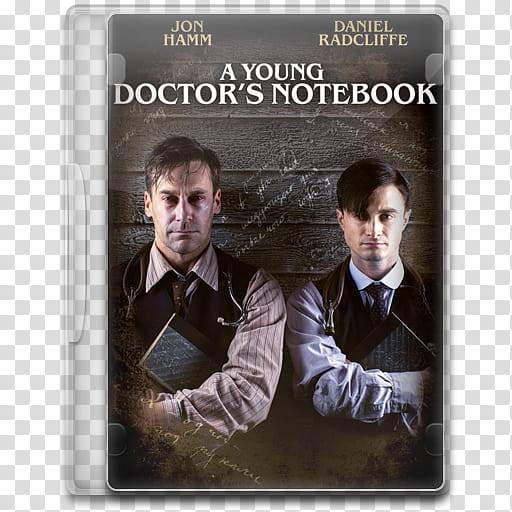 TV Show Icon Mega , A Young Doctor's Notebook, A Young Doctor's Notebook disc case transparent background PNG clipart
